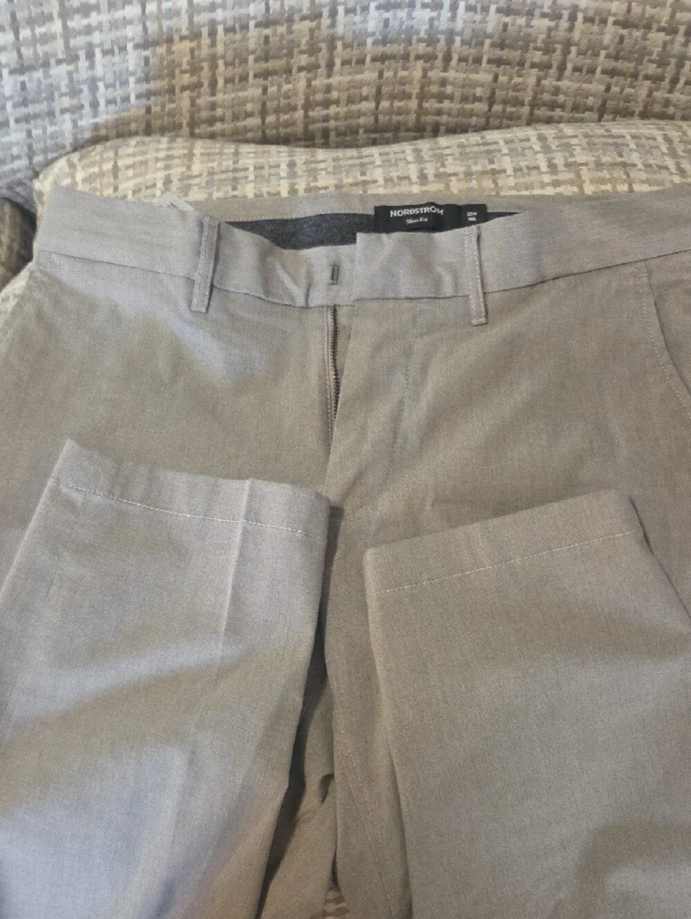Nordstrom Slim Fit Pants in Light Gray